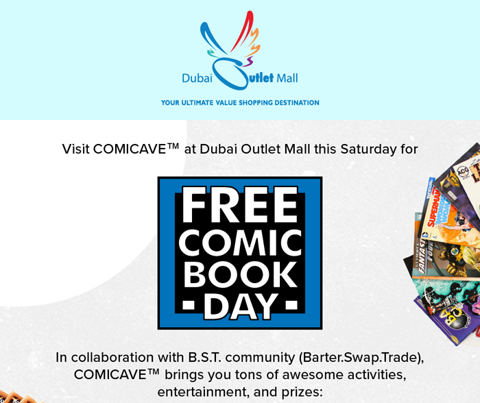 FREE COMIC BOOK DAY @ COMICAVE!