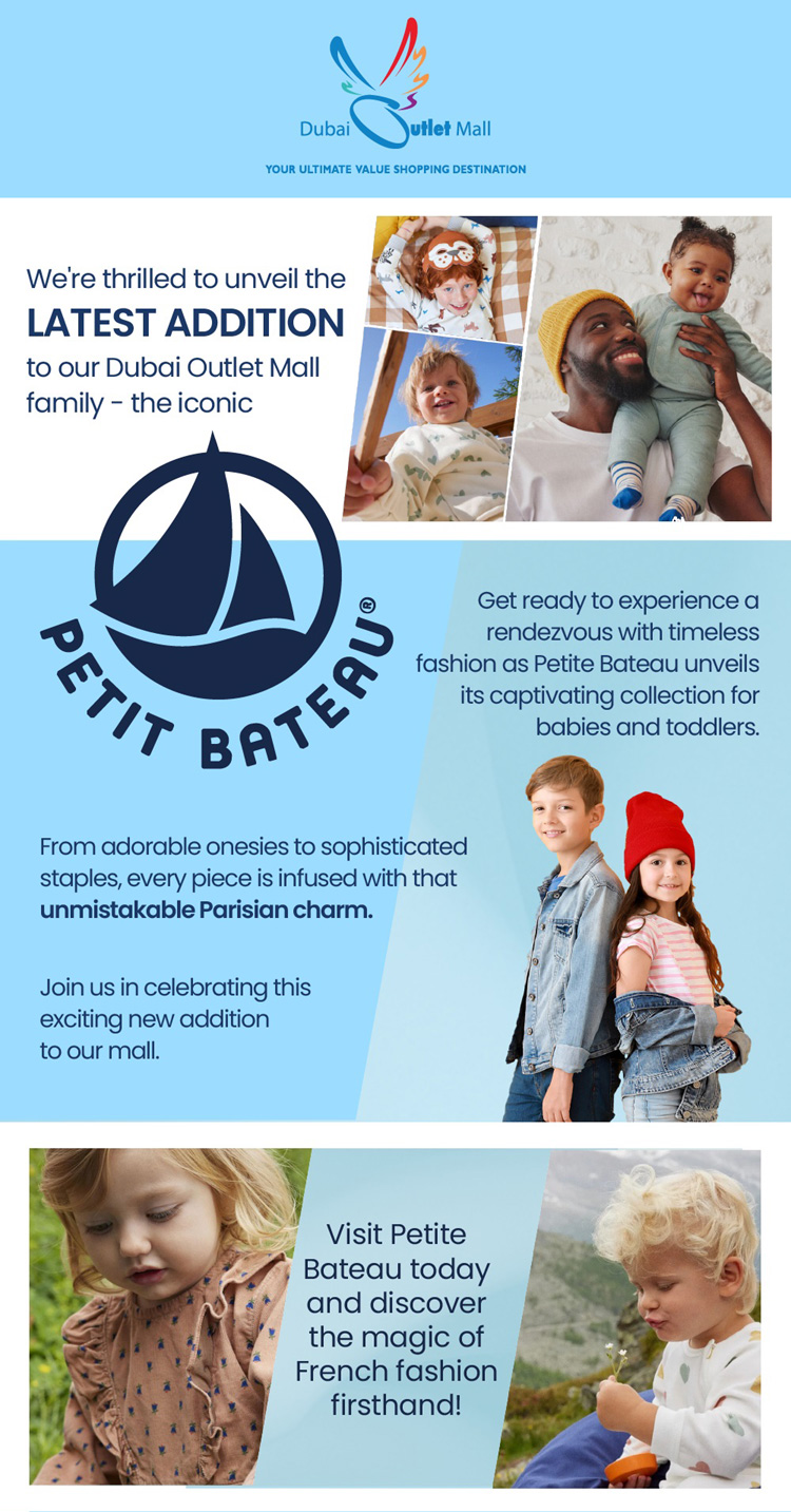 Step into French Chic at Petite Bateau