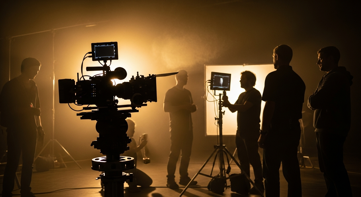 Behind the scenes camera